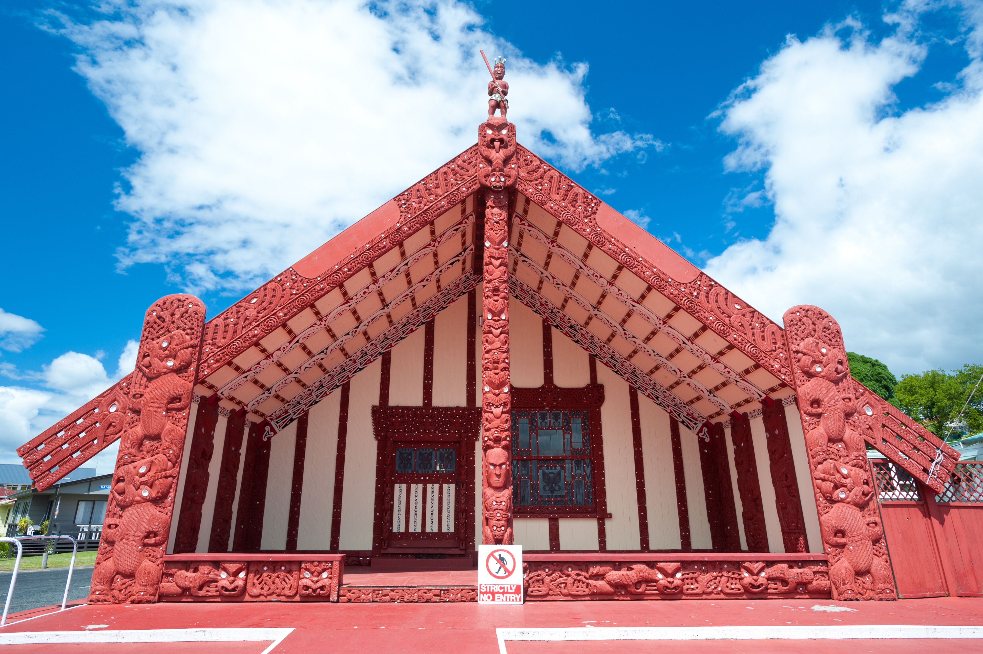 Maori Marae, New Zealand | Licensed shutterstock precedence photograph credited to Chris Howey