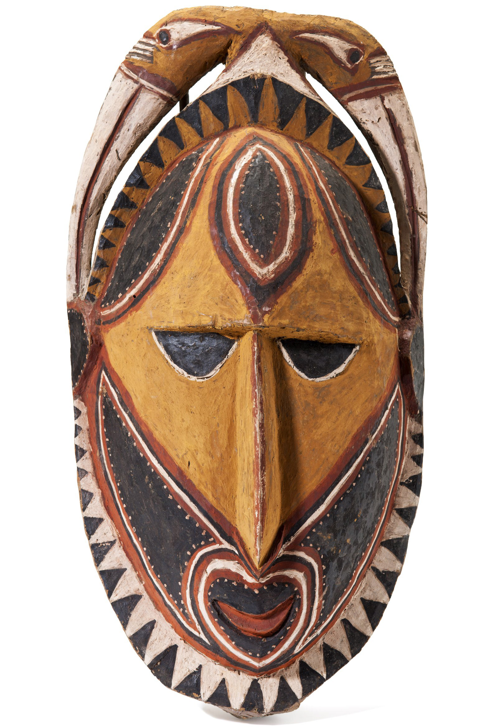 Nggwal mask from Papua New Guinea - Image from the Australian Museum