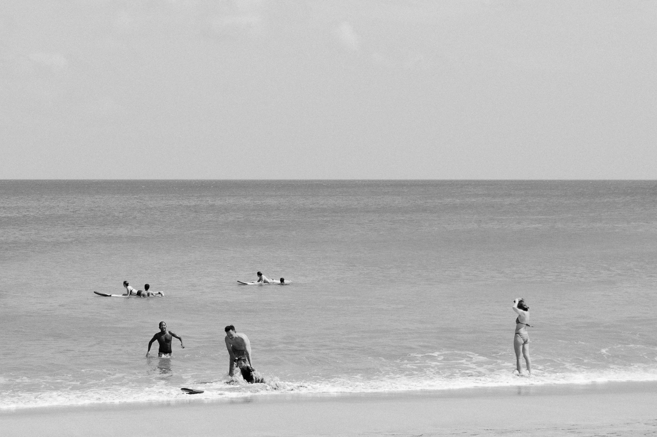 Surf class. Kuta, 2014