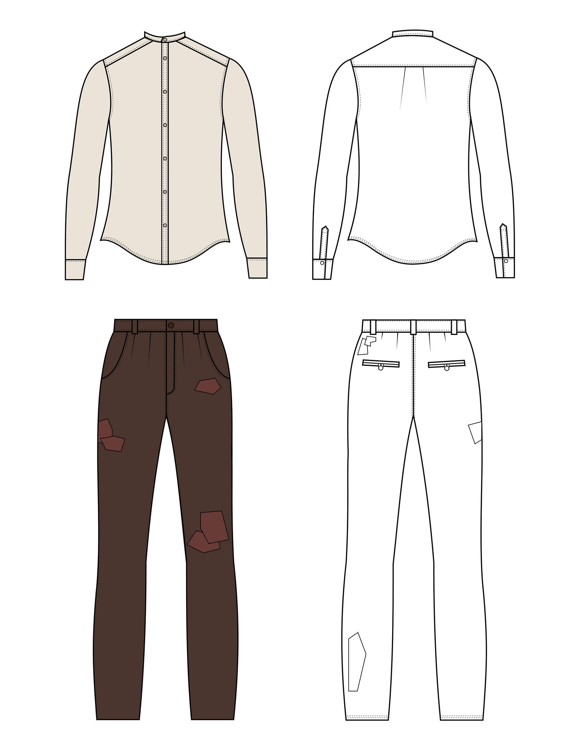 Servant Look - Flats