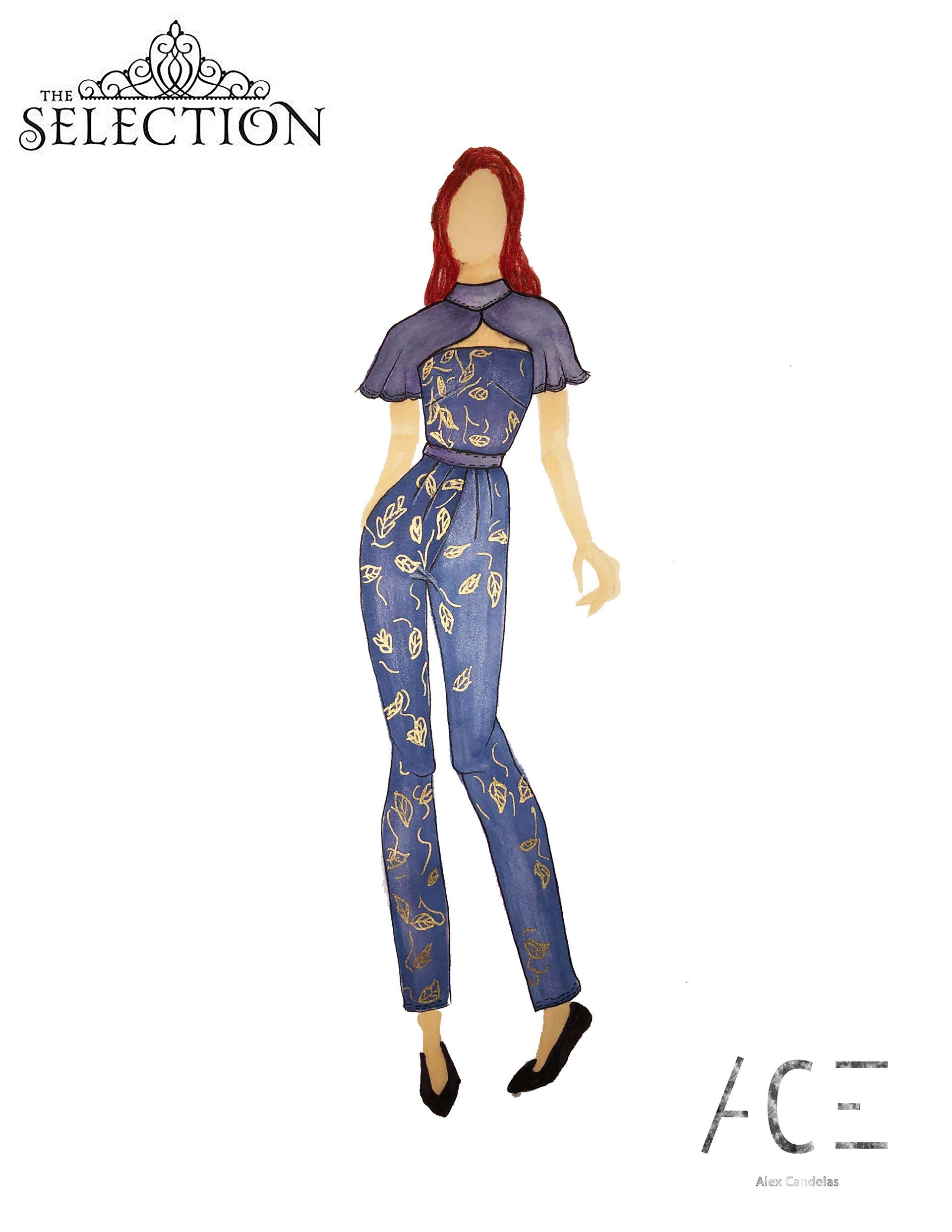 Jumpsuit Look - Illustration