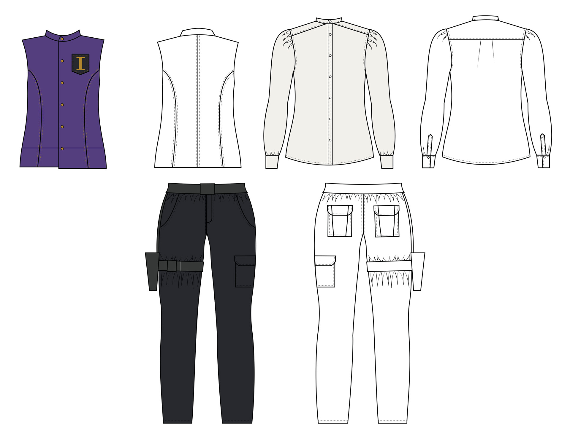 Flats - Guard Look