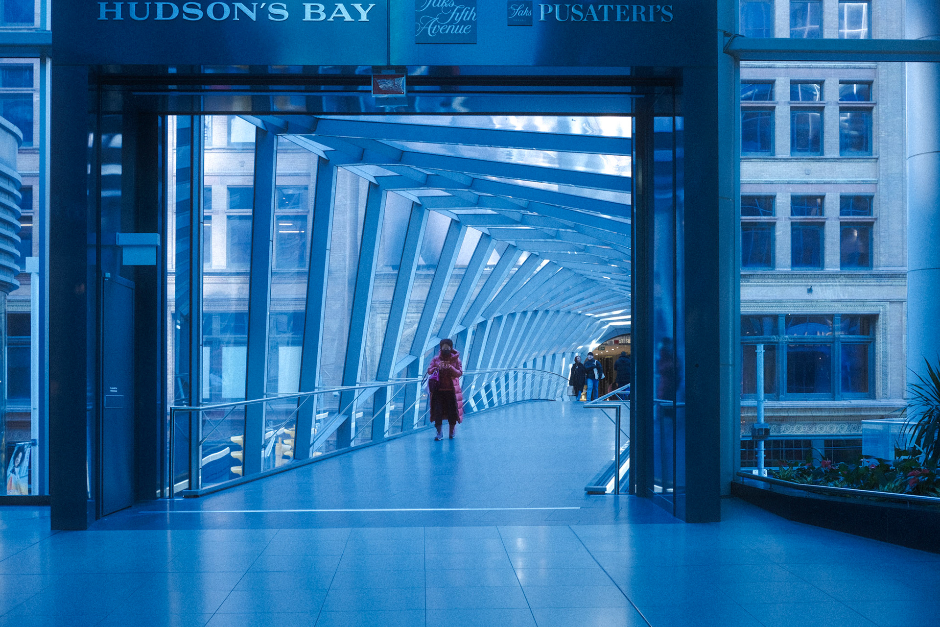 Bridge from Eaton centre