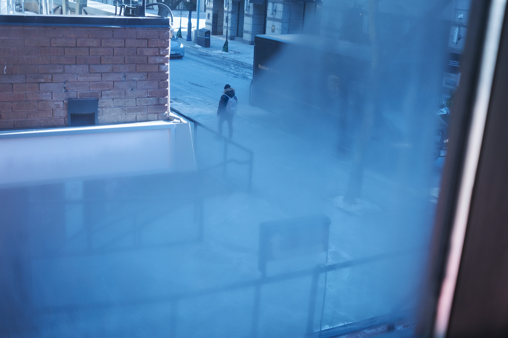 -21 degrees, taken from Diner