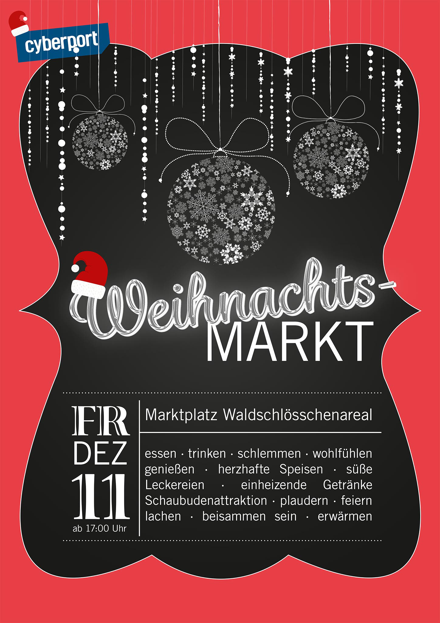Poster Event Christmas Market