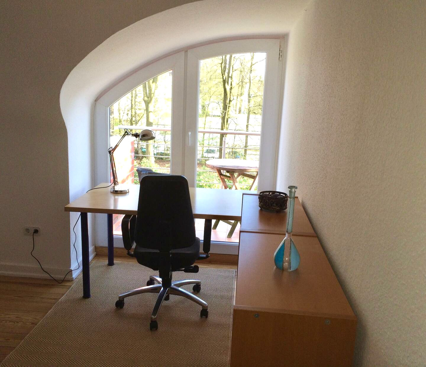 Schreibtisch im Schlafzimmer