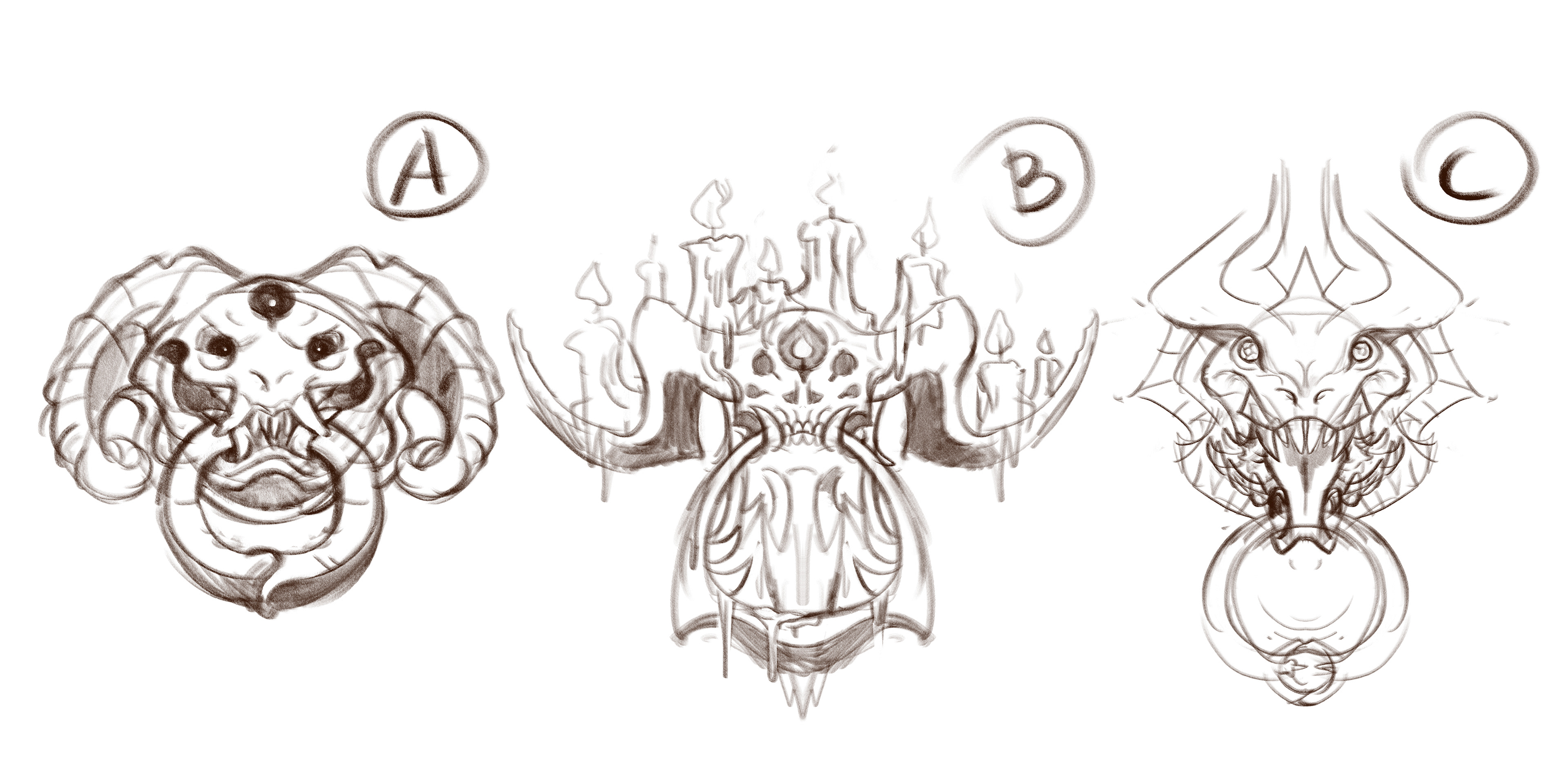 Demonic Door Knocker Exploration