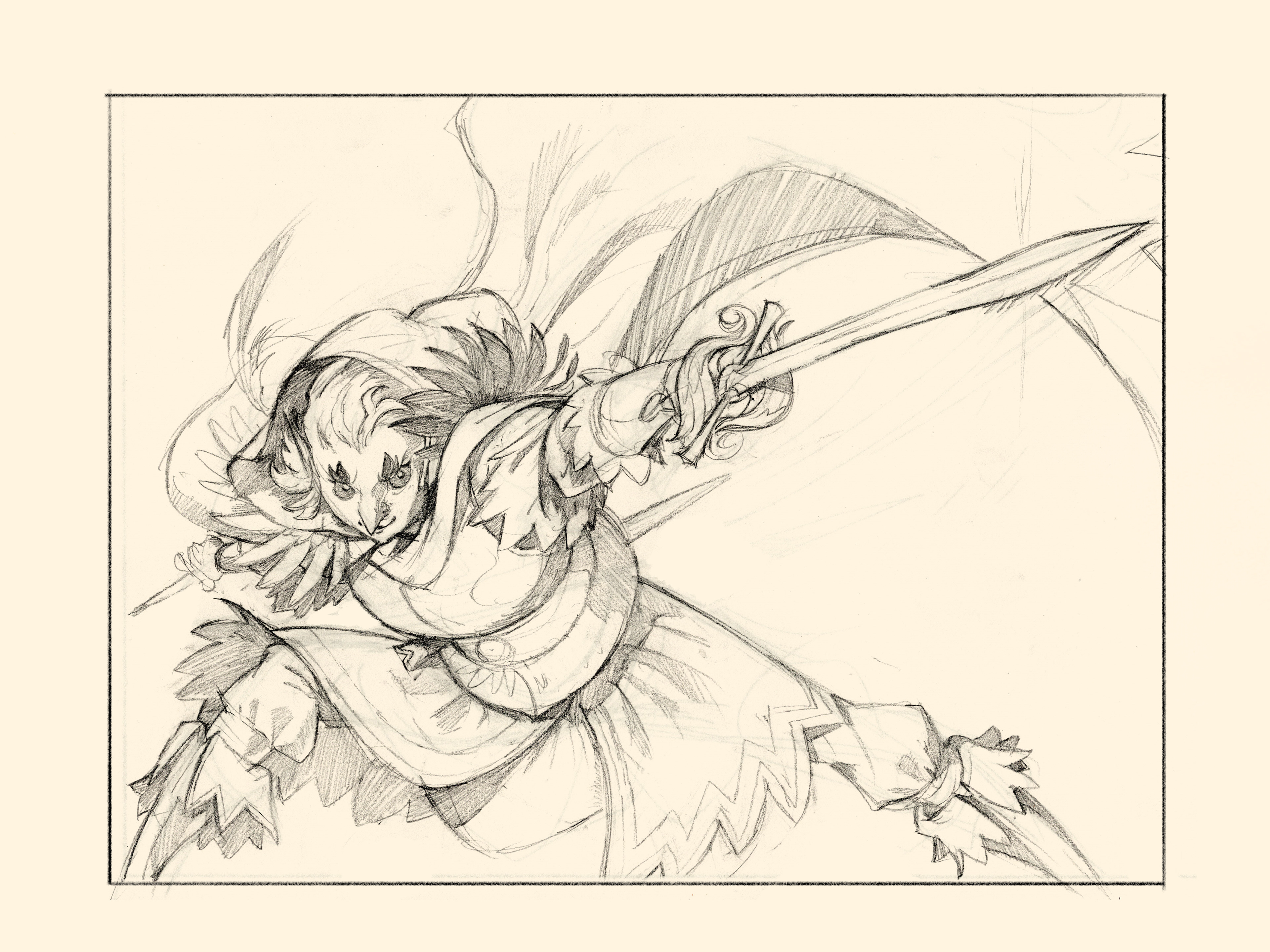 Refined Pencil Sketch