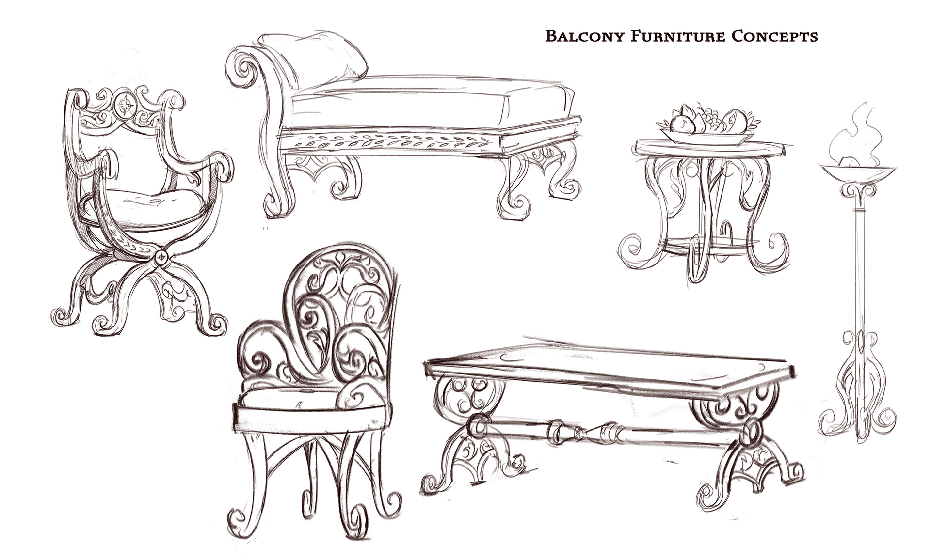 Balcony Furniture Concepts