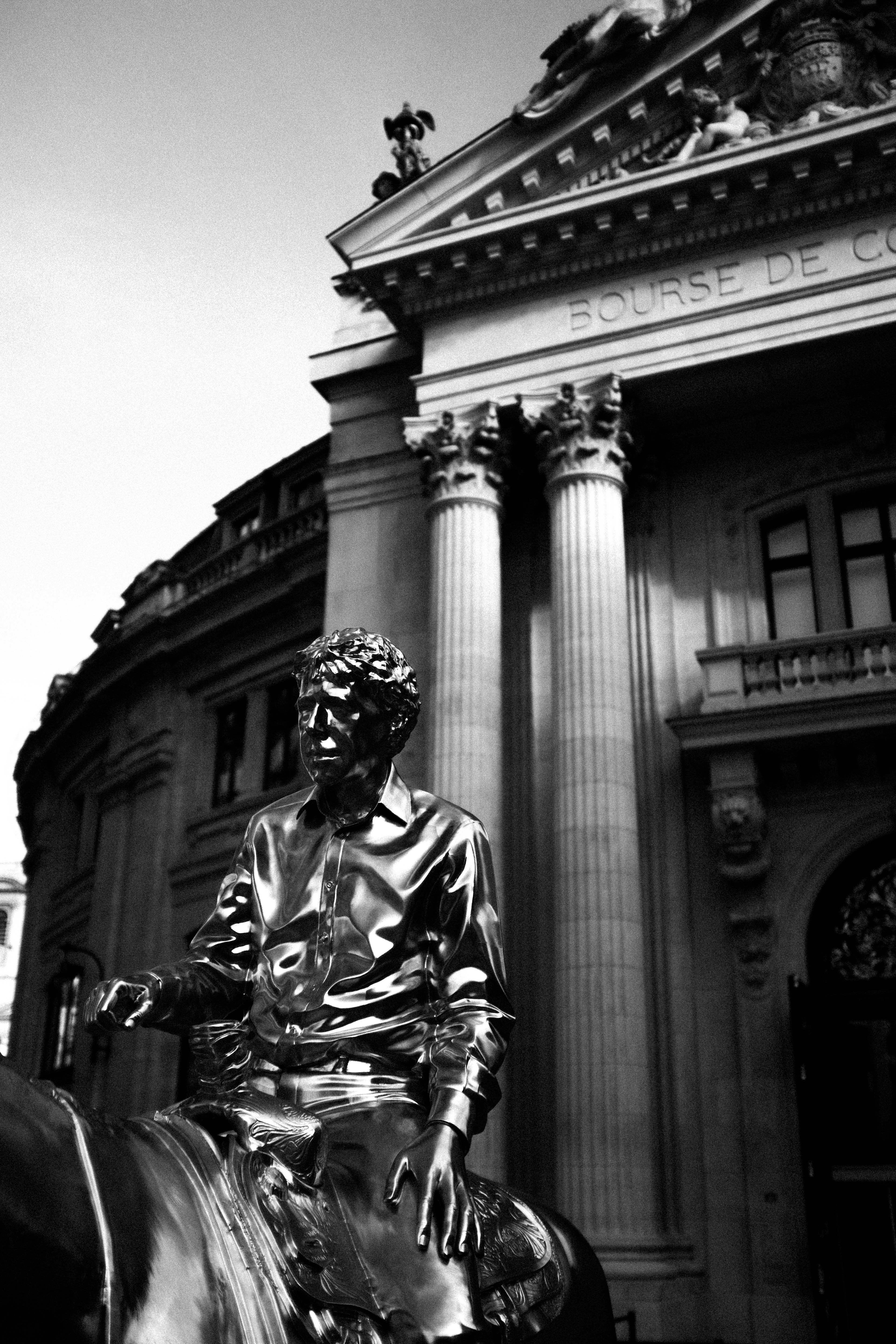 "Horse and Rider" Charles Ray