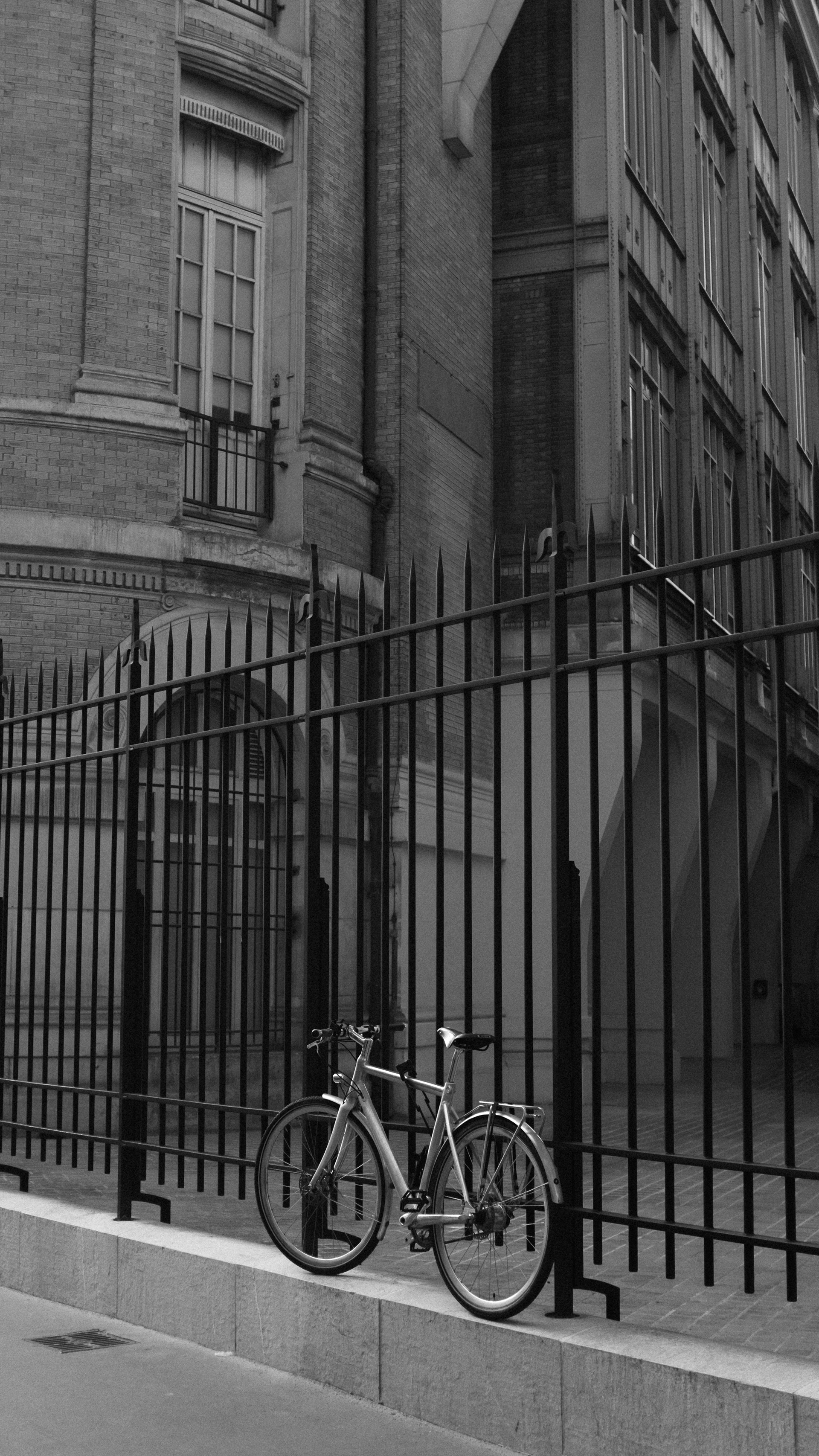 Bike on Fence