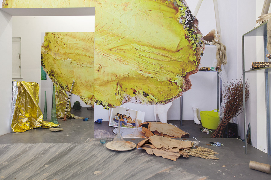 Emmanuelle lainé at c-om-p-o-s-i-t-e , exhibition view , 2014