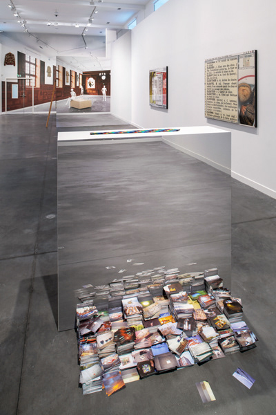 Emmanuelle Lainé, Frac Champagne-Ardennes, exhibition view 2018.