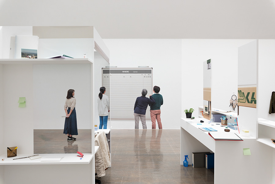 Emmanuelle Lainé, Exhibition view at Art Tower Mito (Japan)