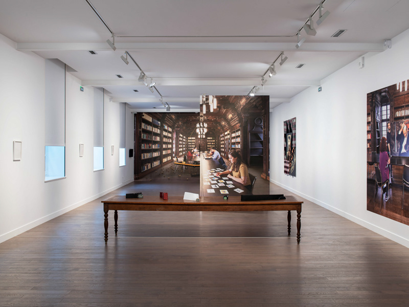 Emmanuelle Lainé, Frac Champagne-Ardennes, exhibition view 2018.