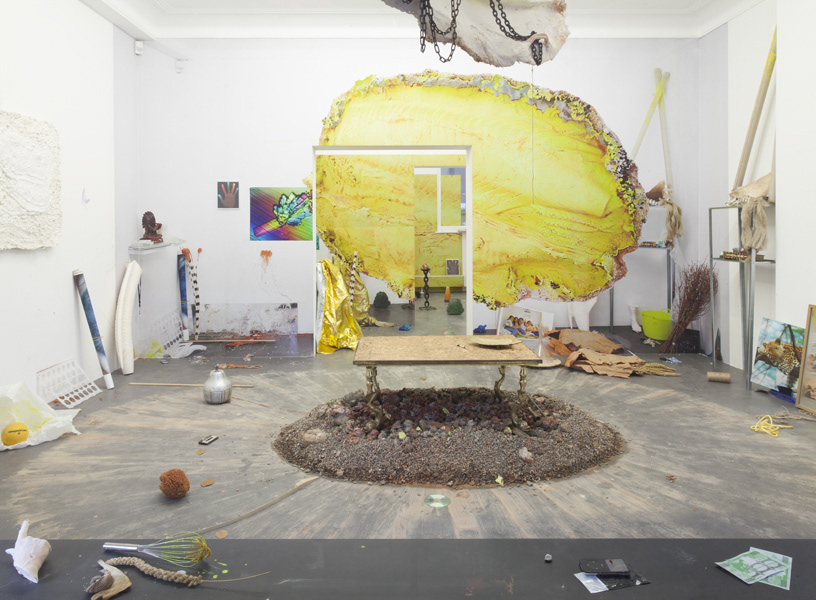 Emmanuelle lainé at c-om-p-o-s-i-t-e , exhibition view 2014