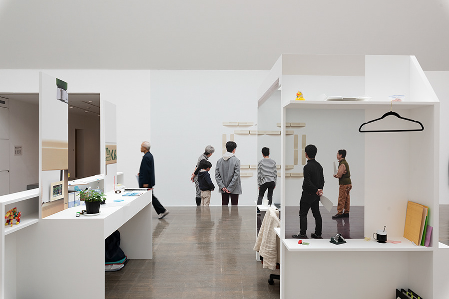 Emmanuelle Lainé, Exhibition view at Art Tower Mito (Japan)