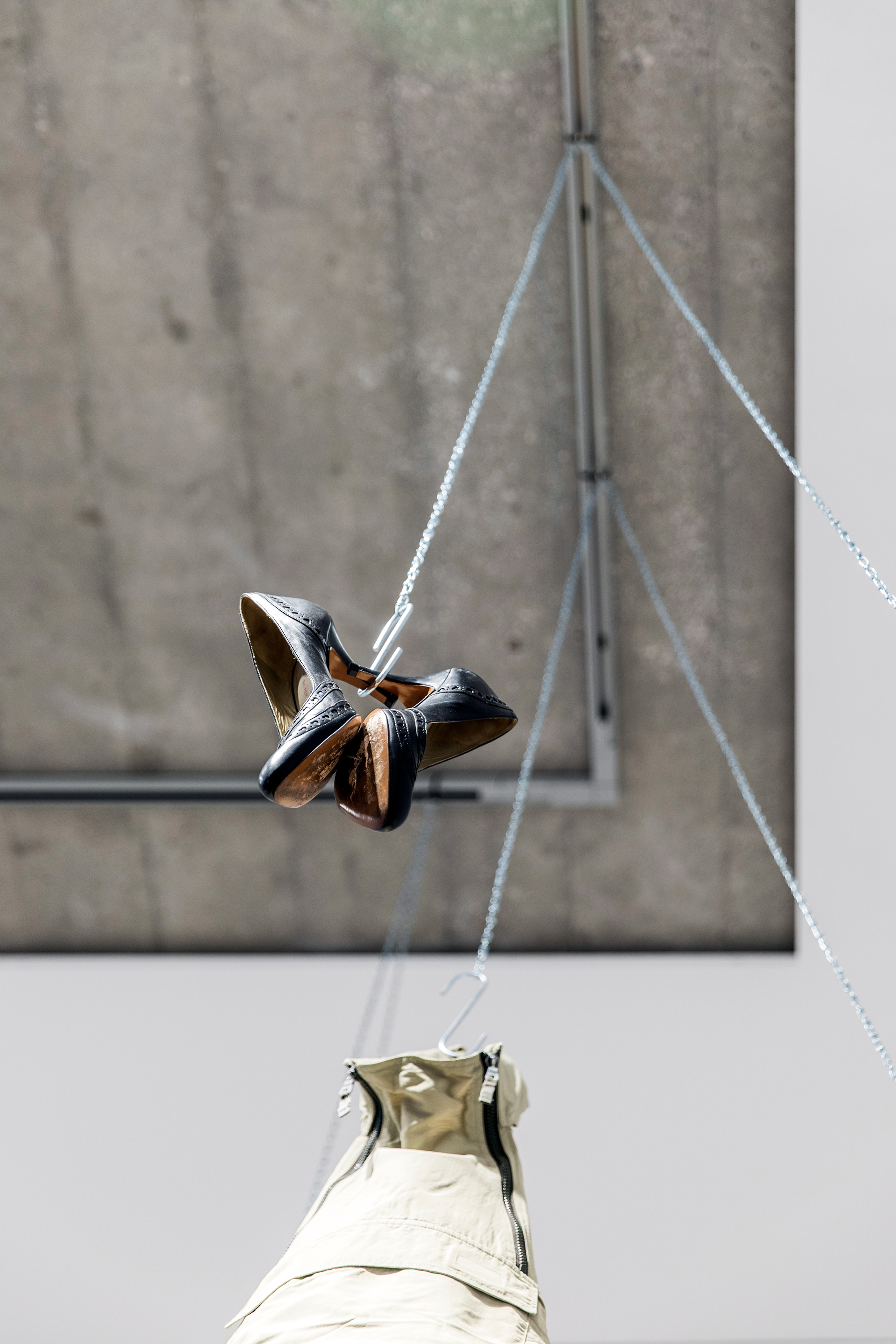Emmanuelle Lainé, installation View at BNKR Munich
