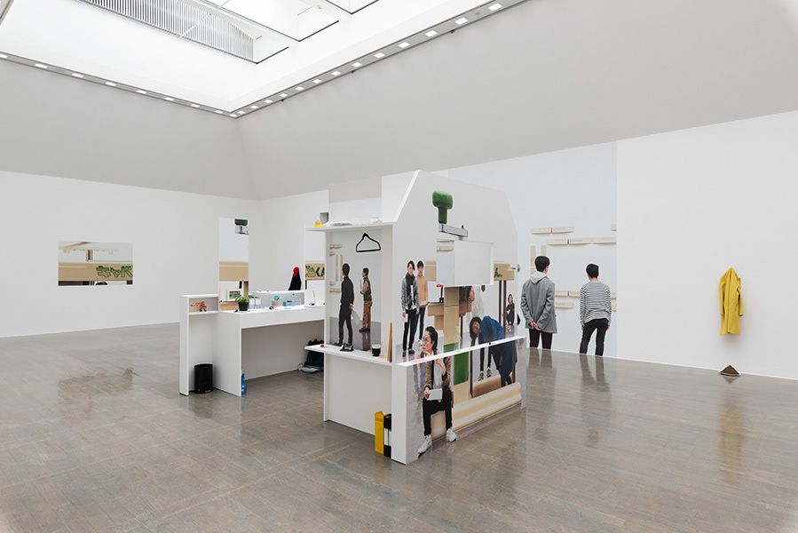 Emmanuelle Lainé, Exhibition view at Art Tower Mito (Japan)