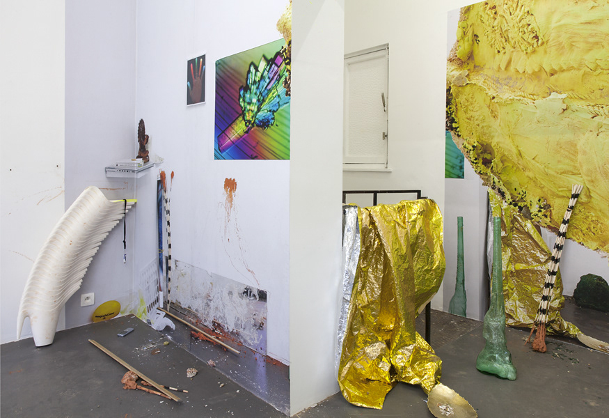 Emmanuelle lainé at c-om-p-o-s-i-t-e , exhibition view, 2014