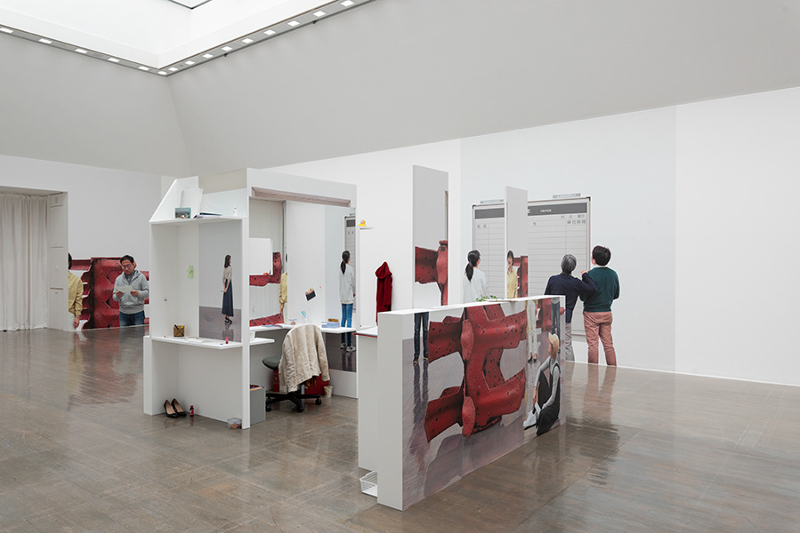 Emmanuelle Lainé, Exhibition view at Art Tower Mito (Japan)