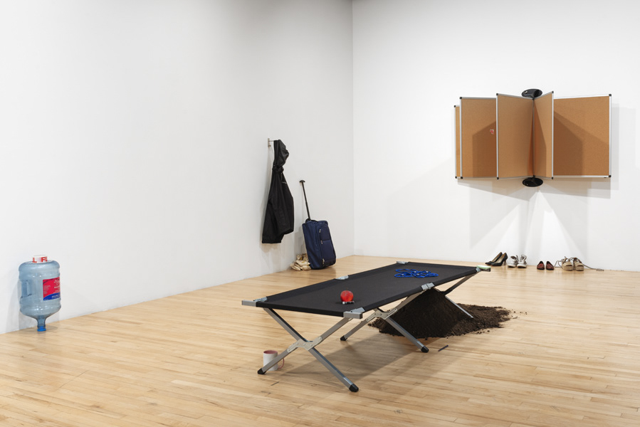 Emmanuelle Lainé, "Learn the Rules Like a Pro, So You Can Break Them Like an Artist!", Hayward gallery, exhibition view, credit: Thierry Bal