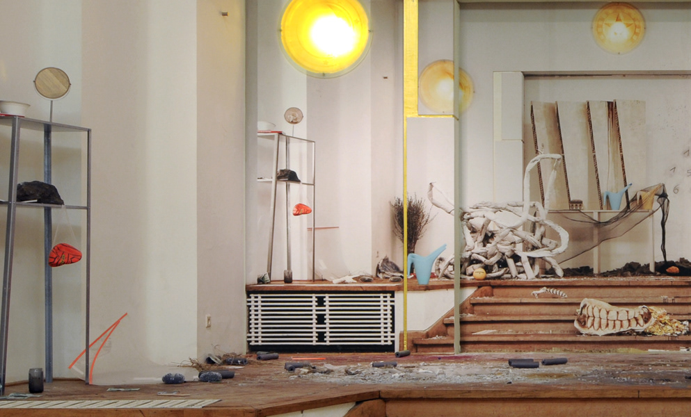 Exhibition view, La loge, Brussels, 2014