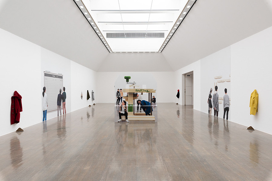 Emmanuelle Lainé, Exhibition view at Art Tower Mito (Japan)