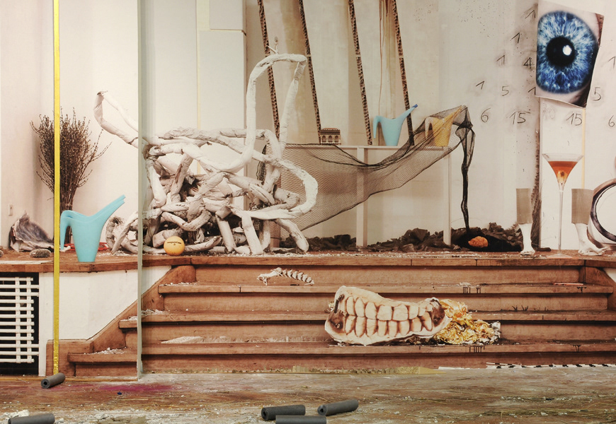 Exhibition view, La loge, Brussels, 2014