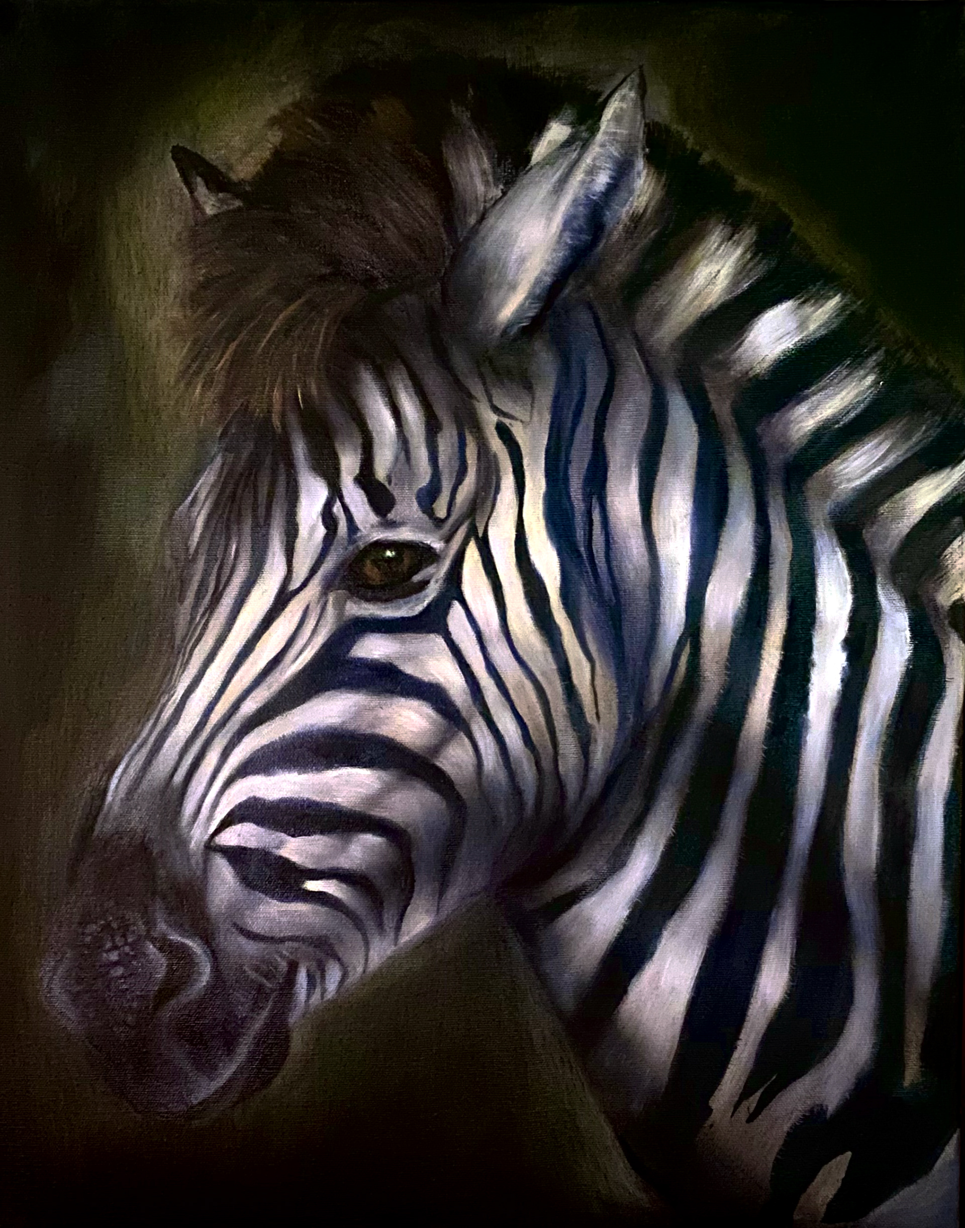"Zephyr" Oil on Canvas, 16 x20