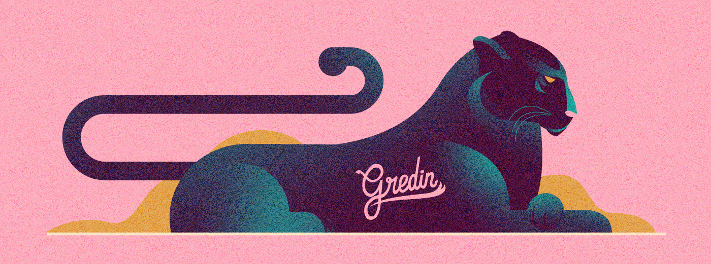 New poster collection for the Montreal based company Gredin