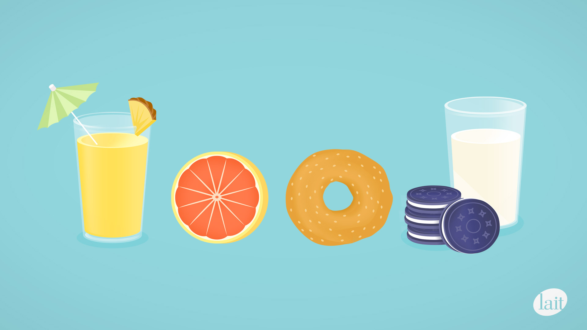 Le Lait - Donut and Juice