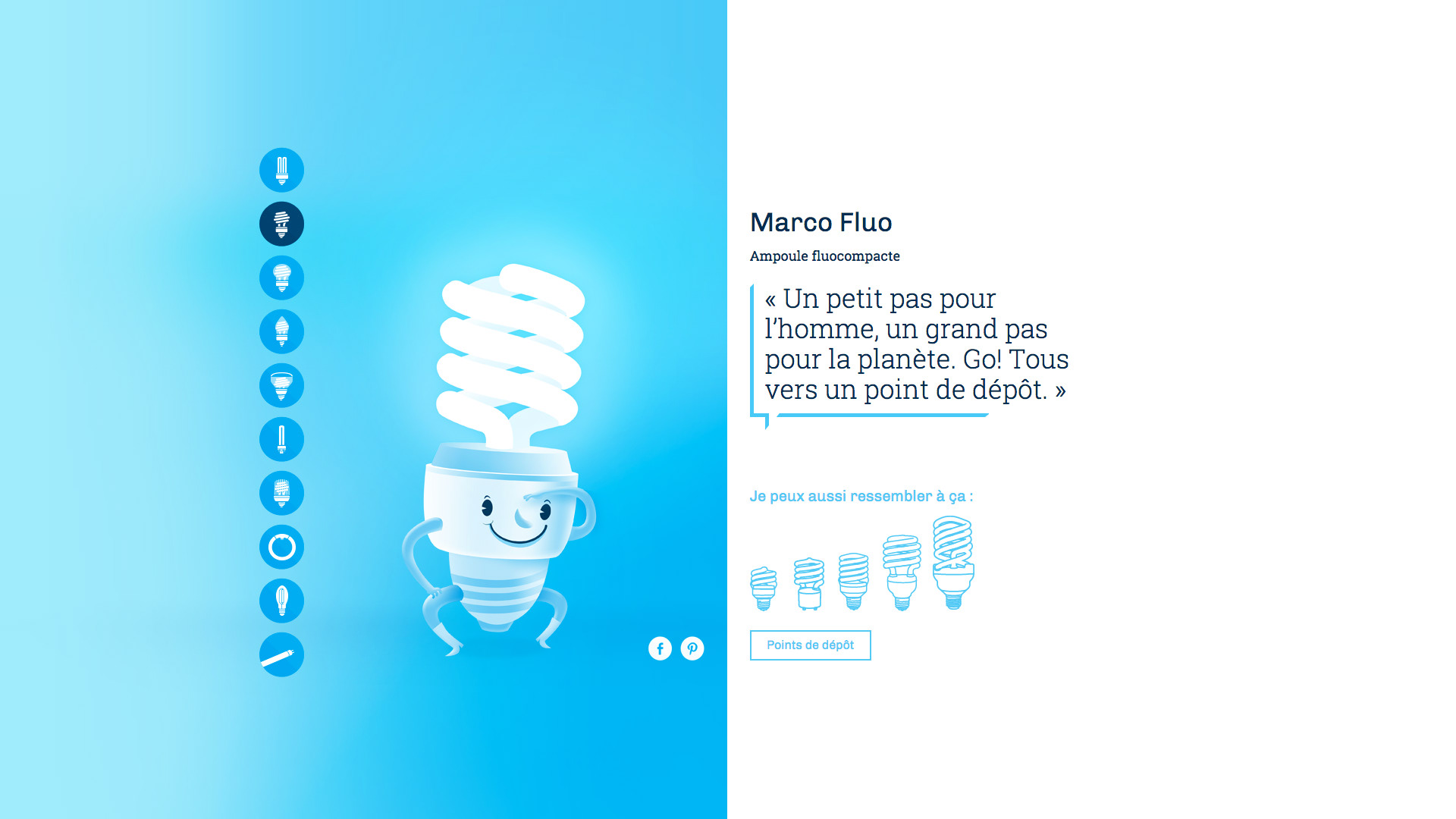 Ampoule fluocompacte - Marco FLuo