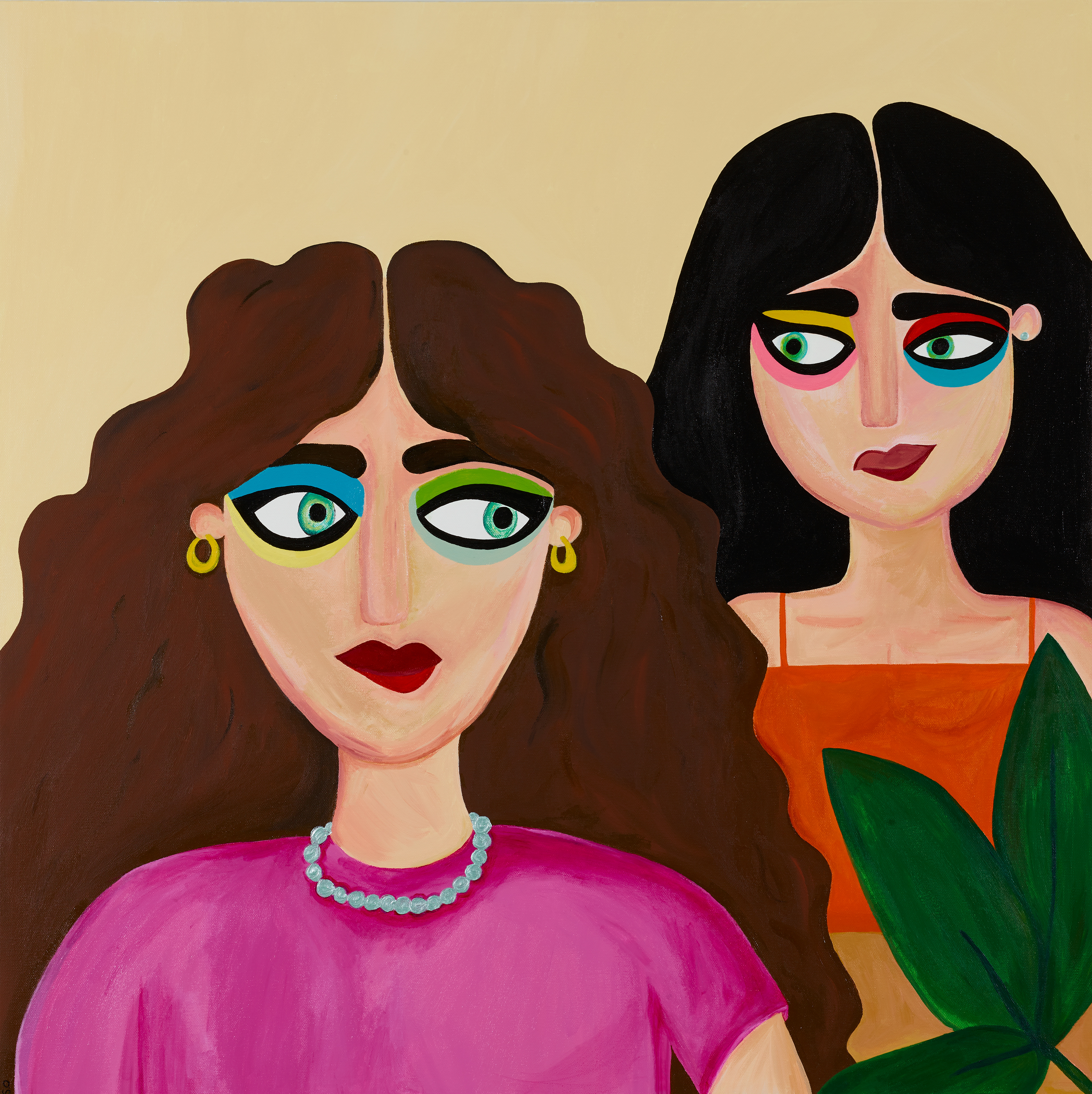 Kontakt, 2019 (80x80 cm)
