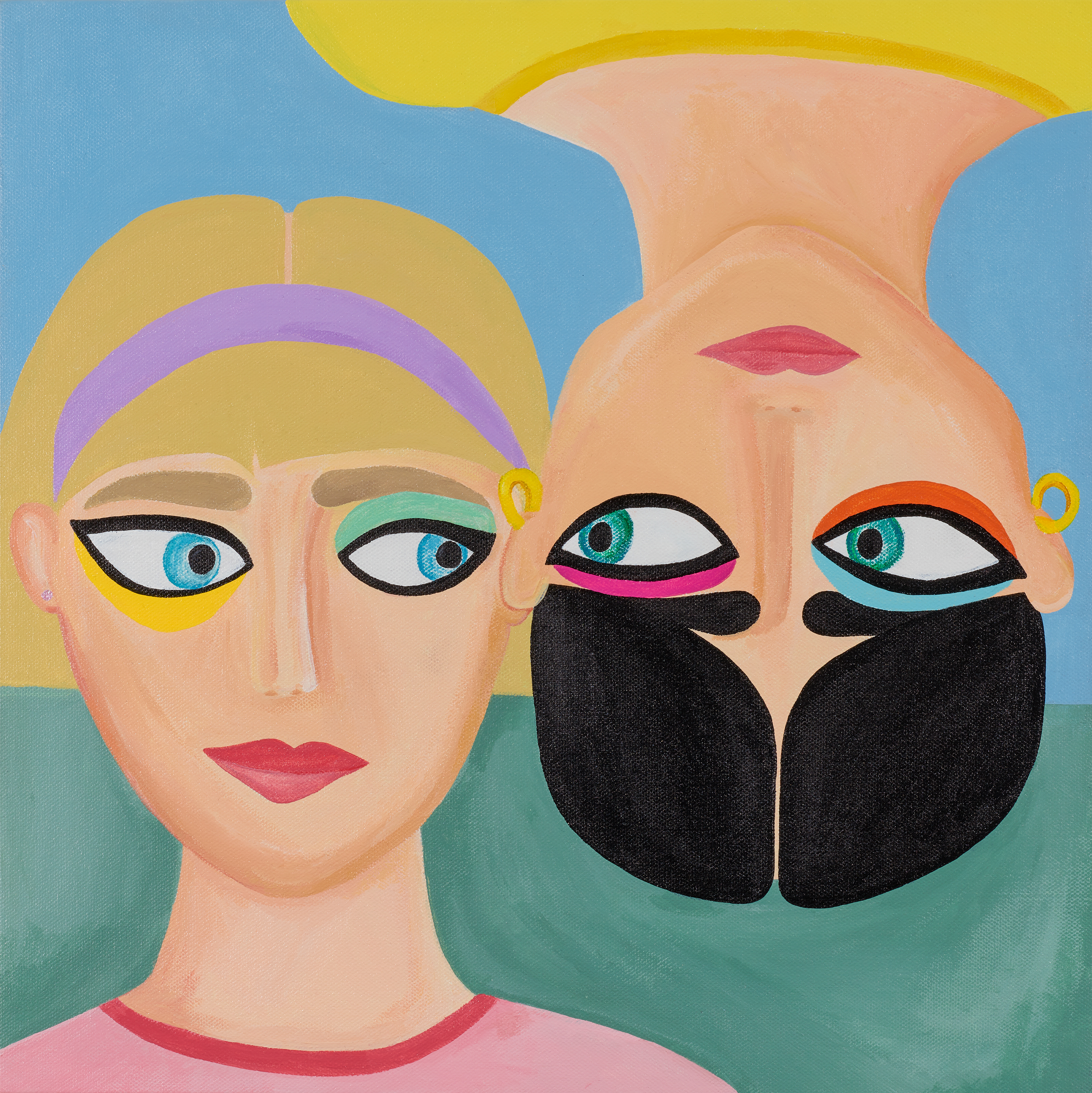 Venskab, 2020 (40x40 cm)