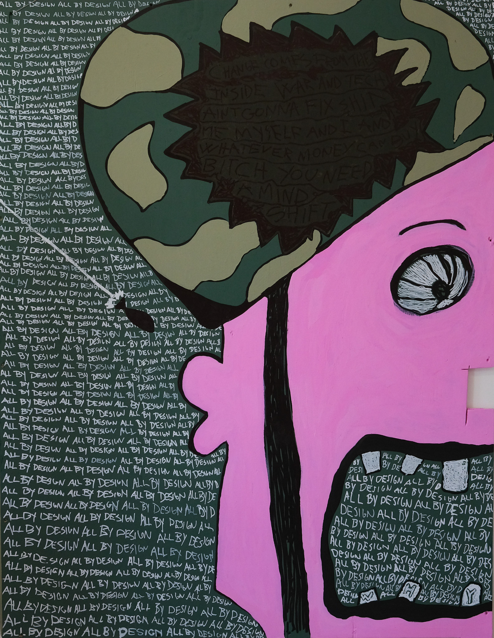 All by Design, 2024 (180x125 cm)