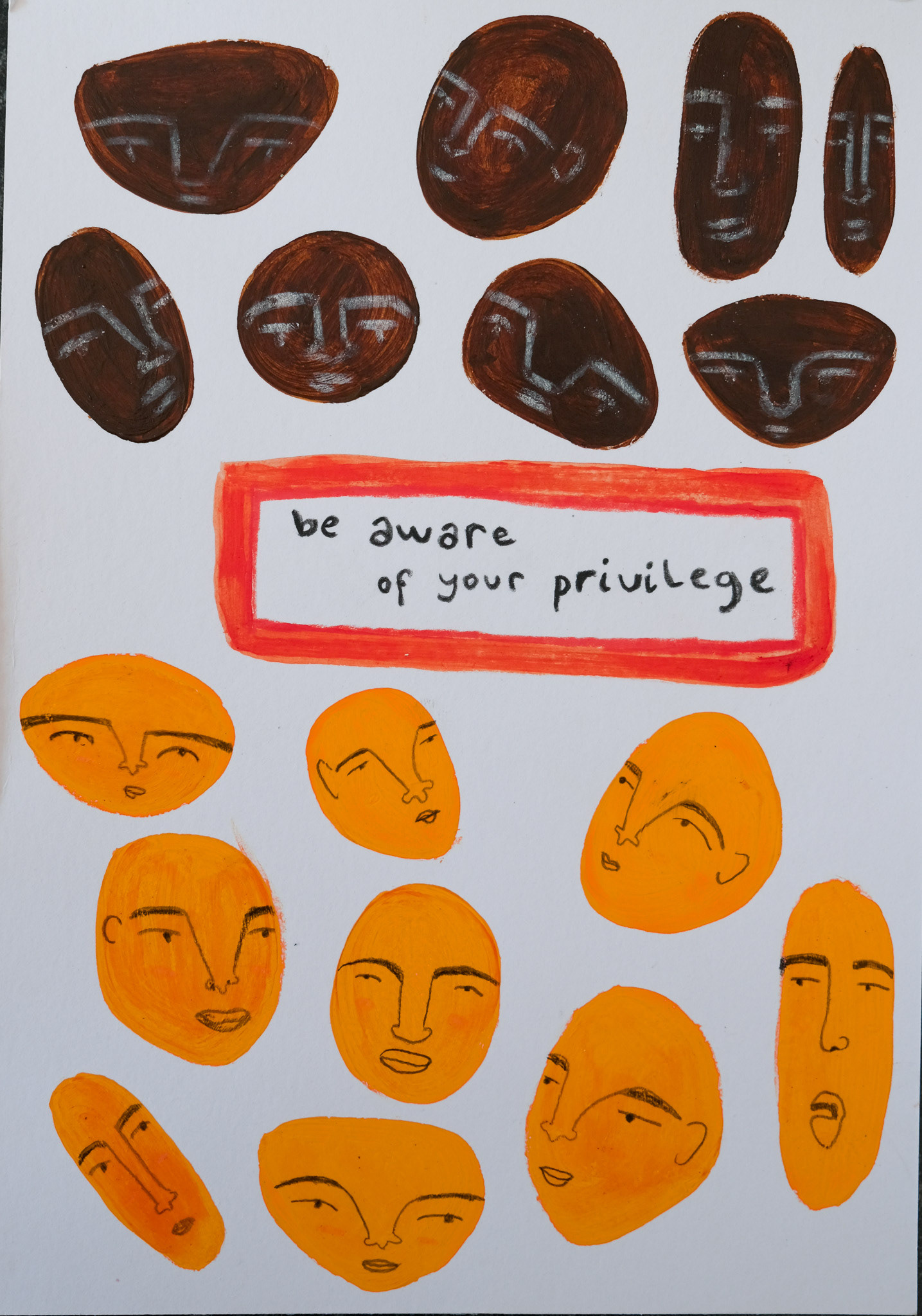 Be Aware Of Your Privilege, 2024 (A5)