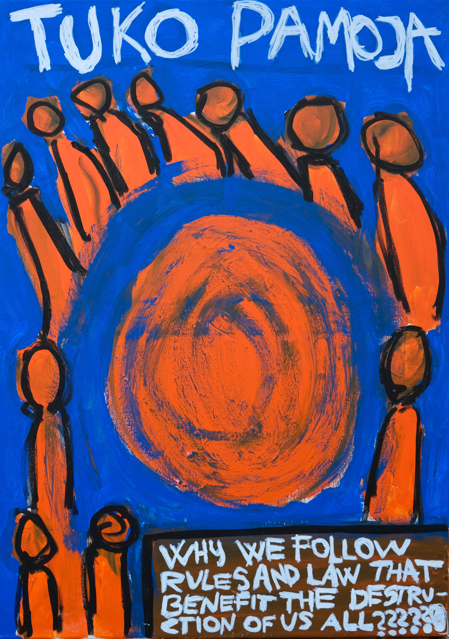 Tuko Pamoja, 2024 (50x70 cm)