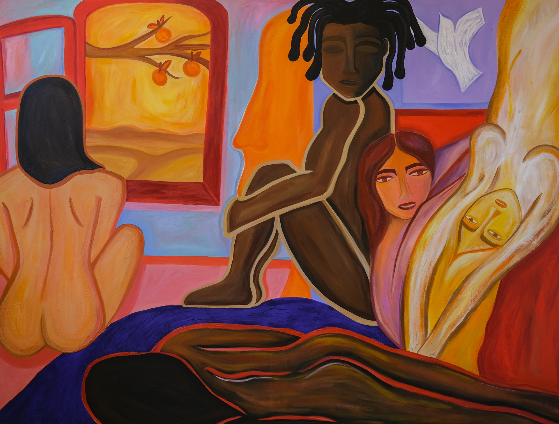 THE POWER OF HOPE, 2024 (150x200 cm)