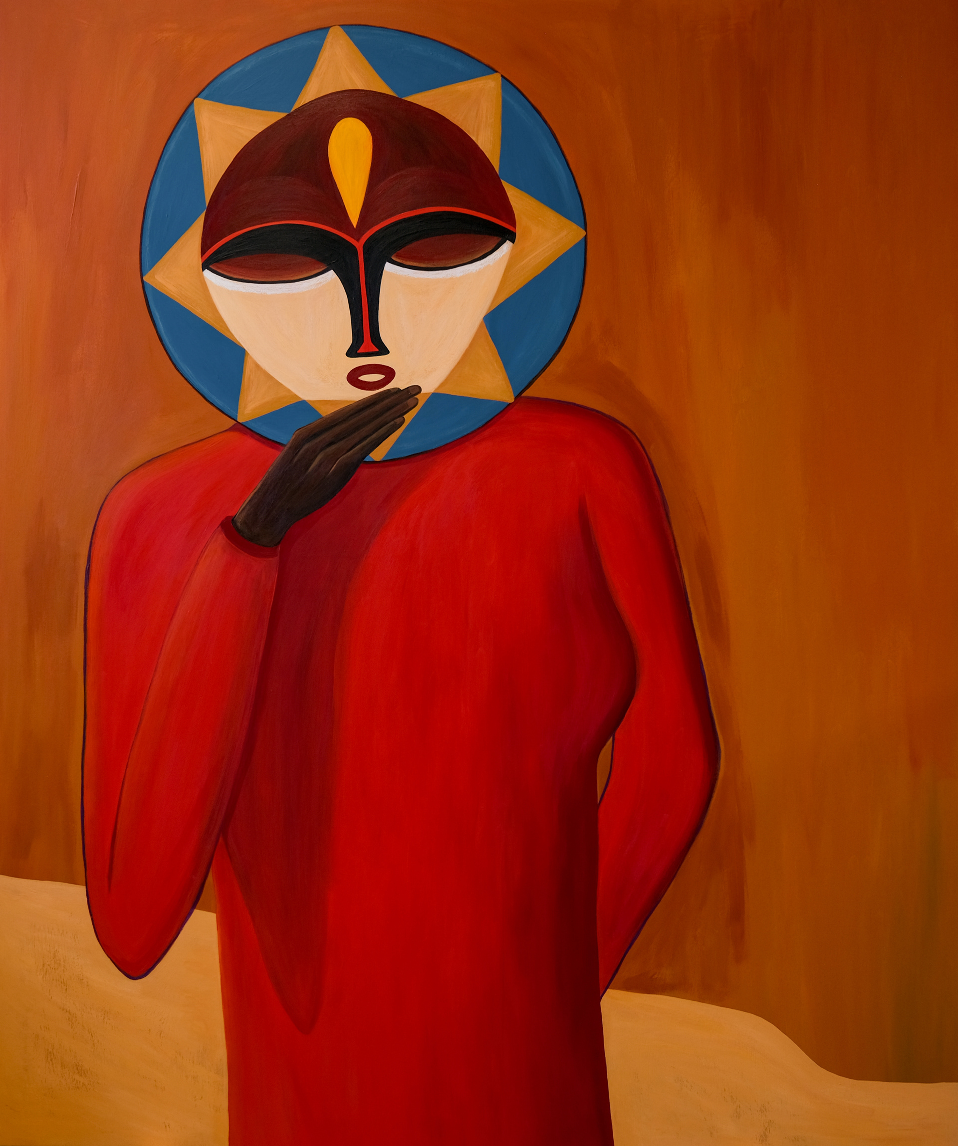 THE SUN AND THE MOON, 2024 (180x150 cm)