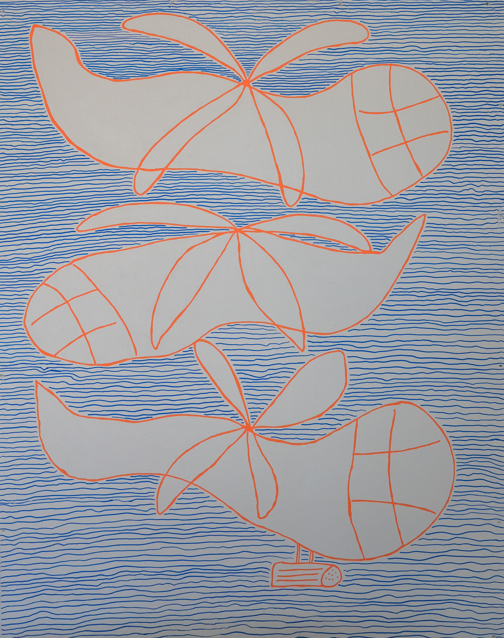 Up Above and Down Below, 2024 (180x125 cm)