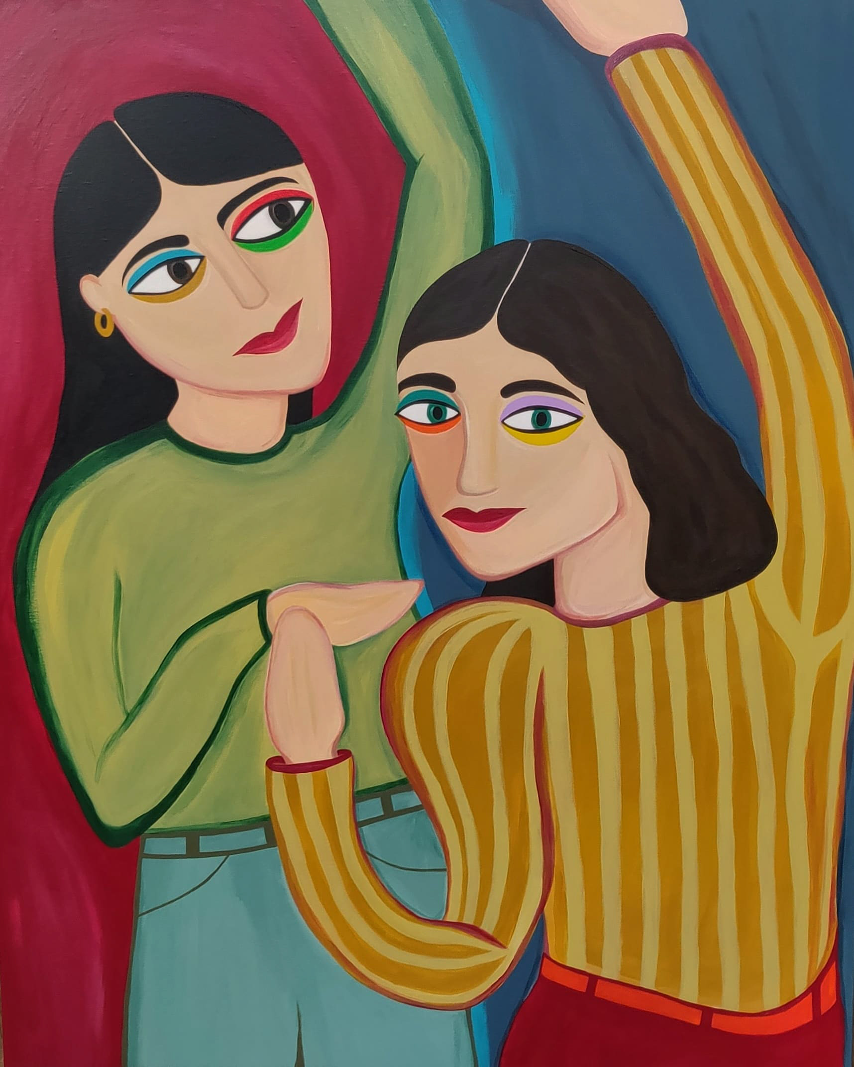 Frihed, 2021 (100x80 cm)