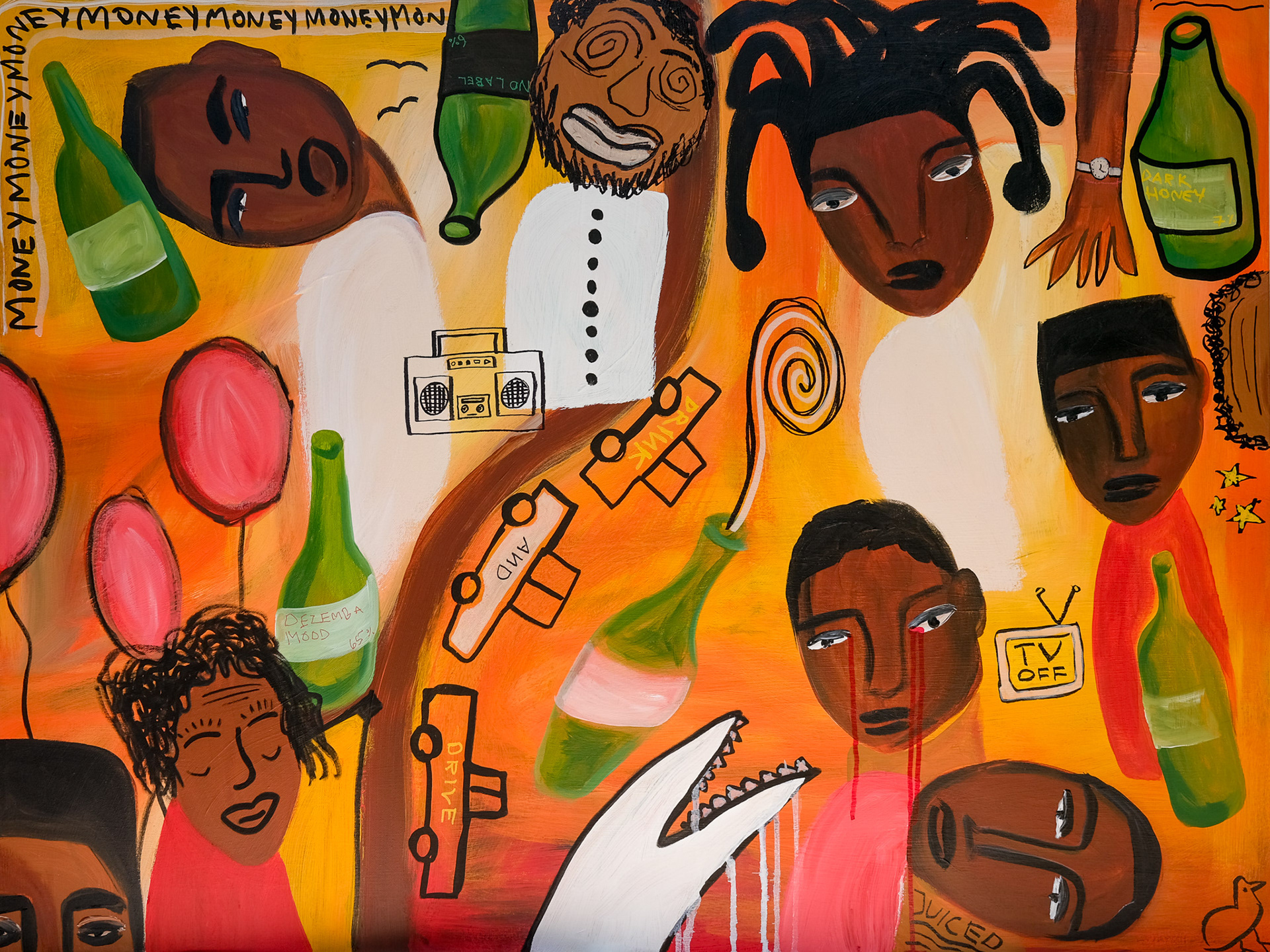 Babalaz, 2025 (130x80 cm) Collab with Sophie Ohmsen