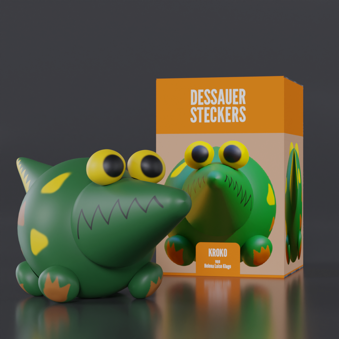 finished figure with packaging