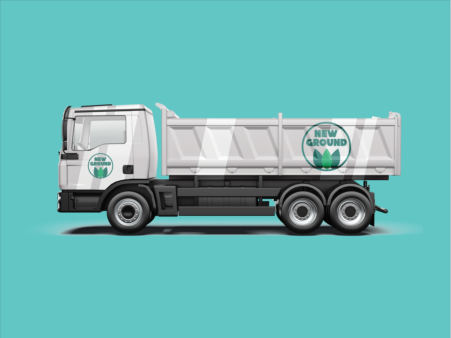 New Ground Compost Transfer Truck