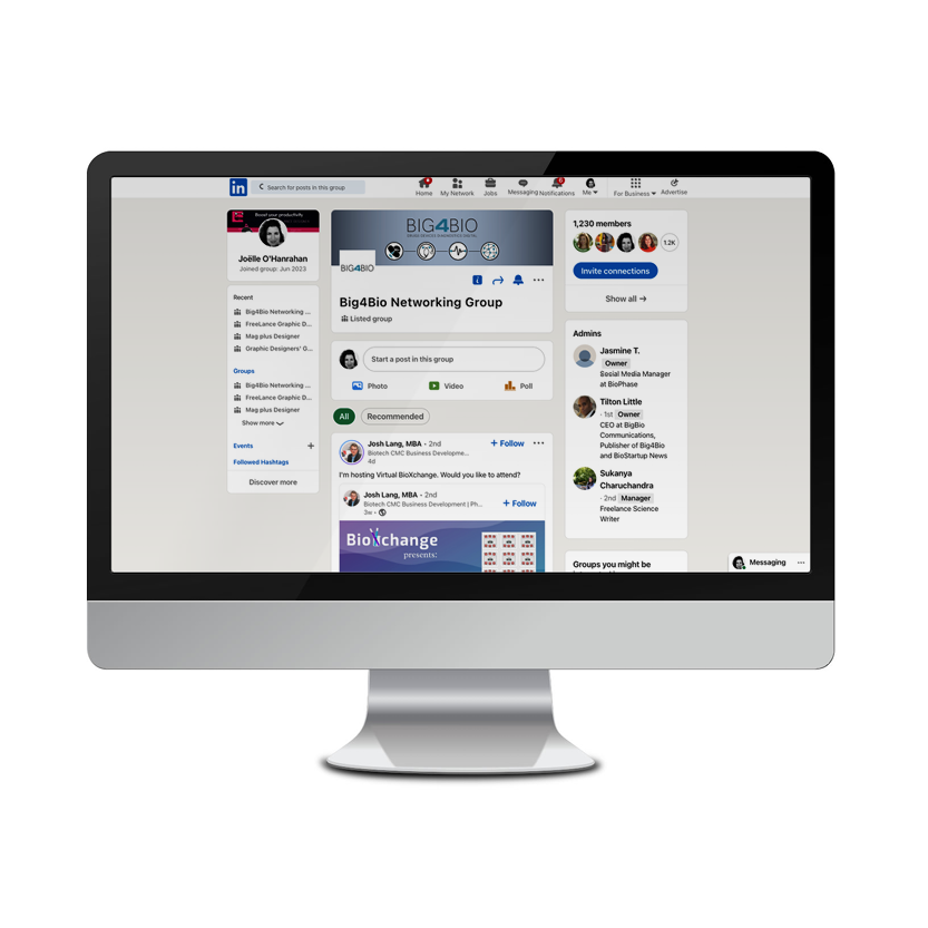 LinkedIn Networking Page