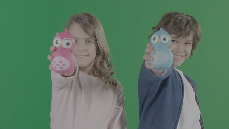 footage con attori su green screen