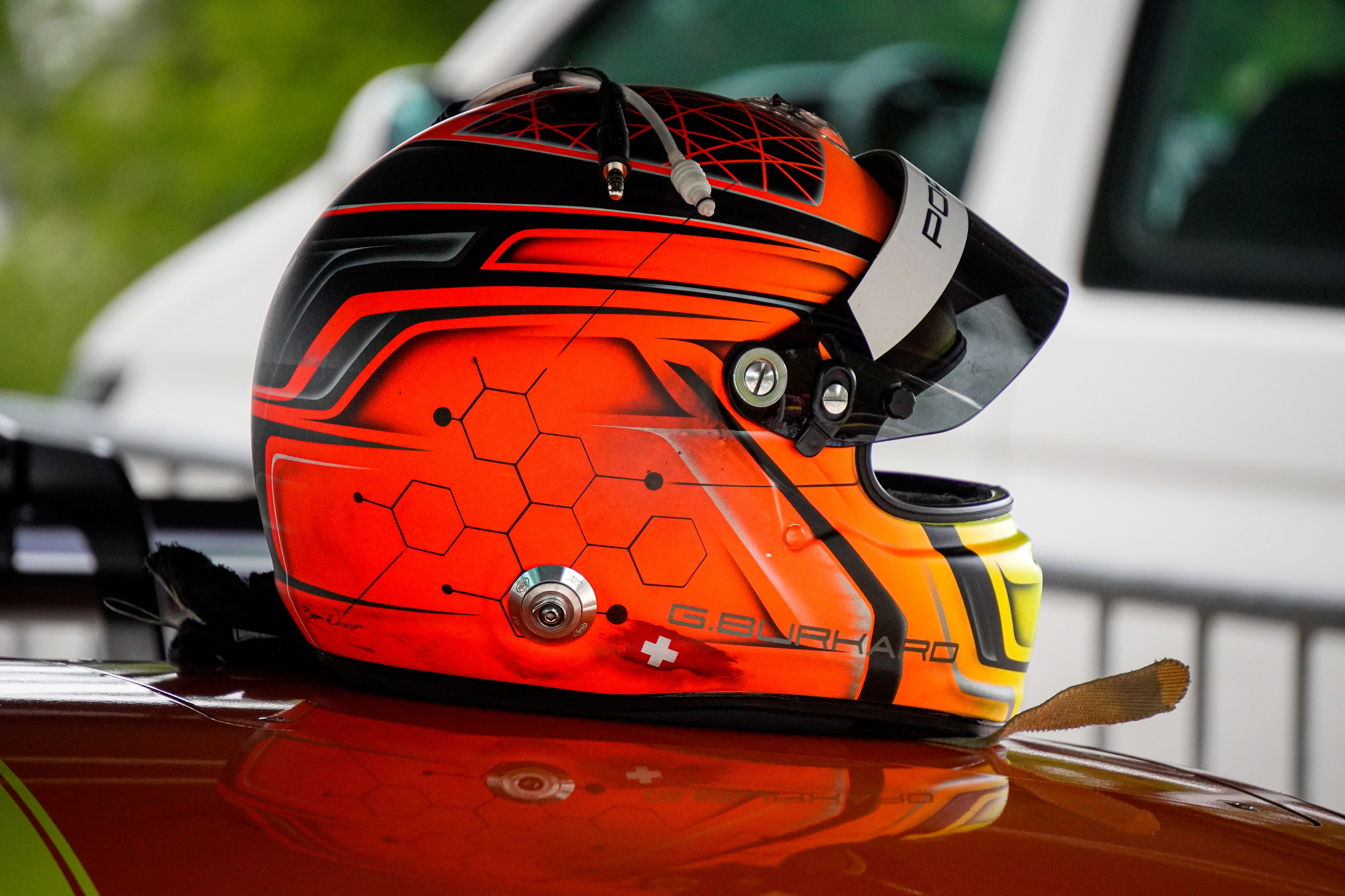 Helmet of G. Burkard