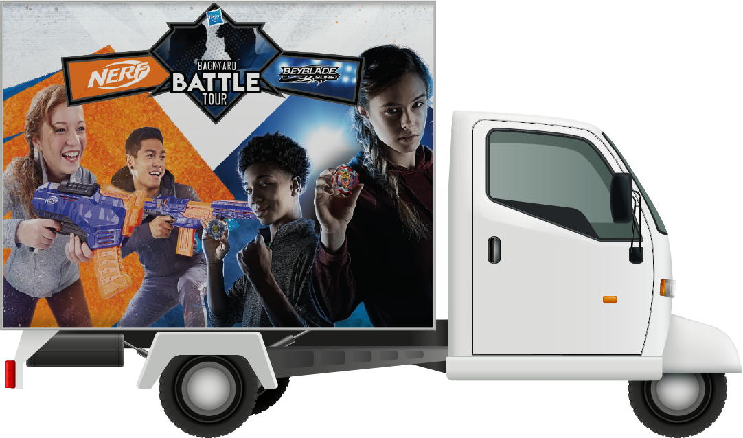 Hasbro x Nerf - Side Panel Large Print