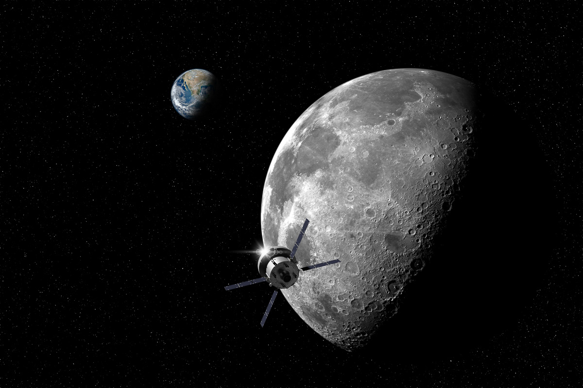 Mission to Moon concept